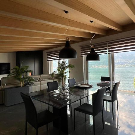Luxury Lakefront Penthouse Lezzeno Esterno foto